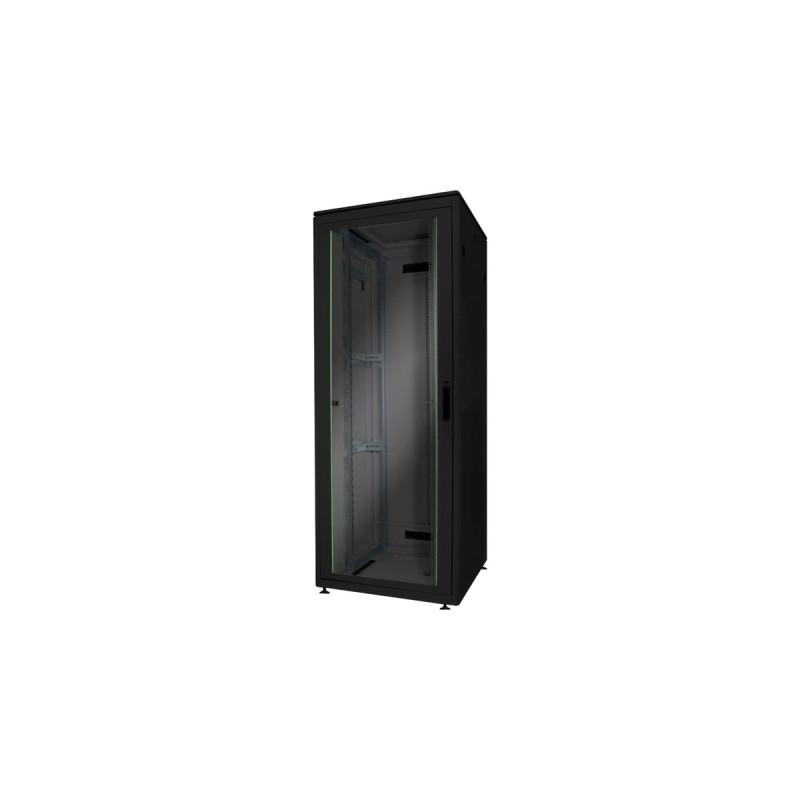 Digitus Netzwerkschrank Unique Serie - 800x800 mm (BxT), IT-Schrank(schwarz, 32 Höheneinheiten)