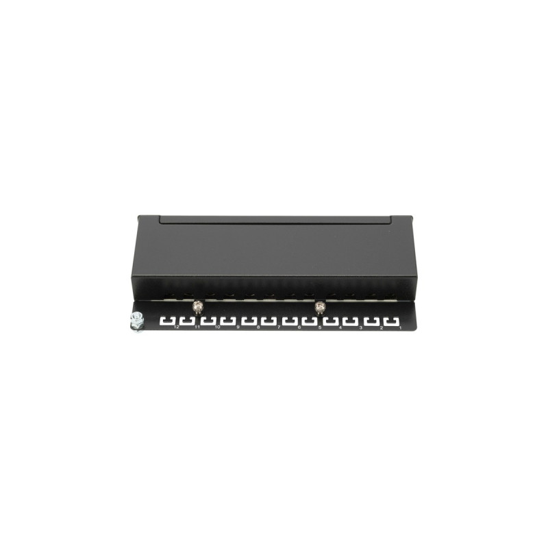 Digitus Patchpanel DN-91612SD-EA(schwarz, Desktop, Cat.6a)