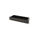 Digitus Patchpanel DN-91612S, Kabelführung(schwarz, 254 mm (10