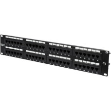 Digitus Patchpanel DN-91648U(schwarz, 19", Cat.6 UTP)