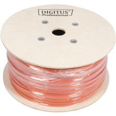 Digitus Professional Cat7 S/FTP Verlegekabel simplex, Dca(orange, 500 Meter Trommel)