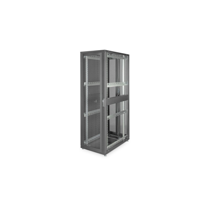 Digitus Serverschrank Unique Serie 600x1000 (BxT), IT-Schrank(schwarz, 42 Höheneinheiten)