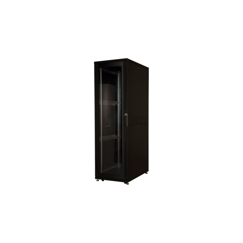 Digitus Serverschrank Unique Serie - 600x1000 mm (BxT), IT-Schrank(schwarz, 42 Höheneinheiten)