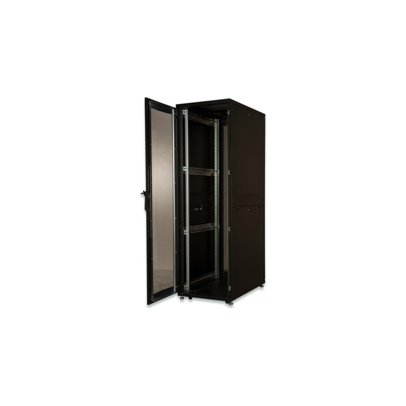 Digitus Serverschrank Unique Serie - 600x1000 mm (BxT), IT-Schrank(schwarz, 42 Höheneinheiten)