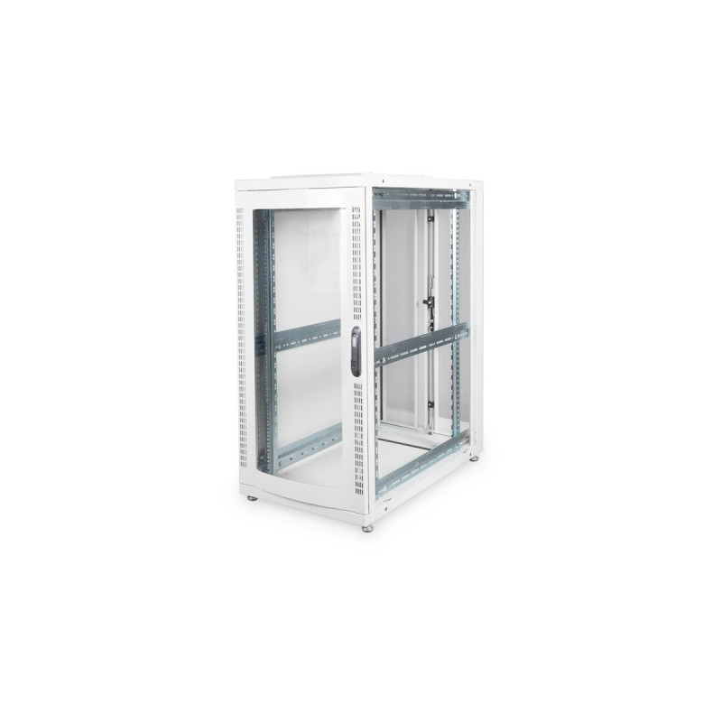 Digitus Serverschrank Unique Serie - 600x1000 mm (BxT), IT-Schrank(grau, 26 Höheneinheiten)