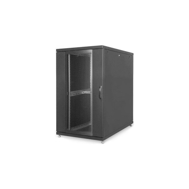 Digitus Serverschrank Unique Serie - 800x1000 mm, IT-Schrank(schwarz, 26 Höheneinheiten)