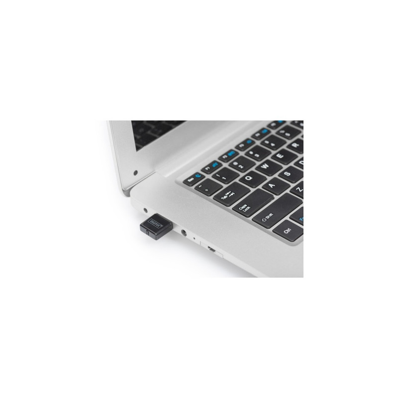 Digitus TinyWireless 300N USB 2.0 adapter (DN-70542), WLAN-Adapter(schwarz)