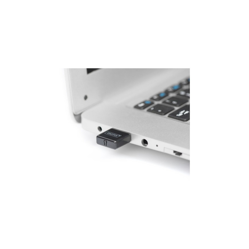 Digitus TinyWireless 300N USB 2.0 adapter (DN-70542), WLAN-Adapter(schwarz)
