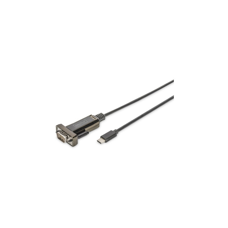 RS232 Stecker(schwarz, 1 Meter)