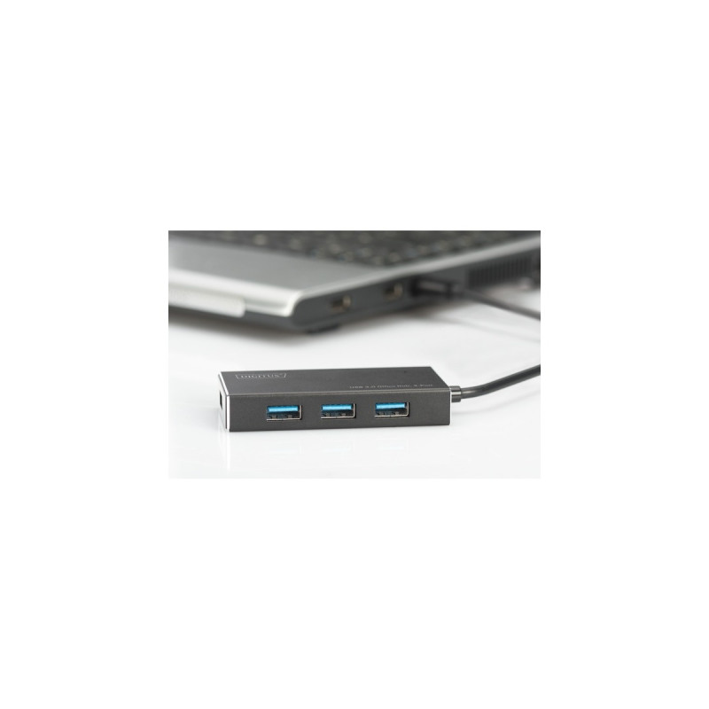 Digitus USB 3.0 Office Hub 4-Port, USB-Hub