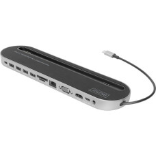 Digitus USB-C Docking Station, 12-Port, Dockingstation(schwarz)