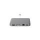 Digitus Universal Docking Station, Dockingstation(grau, USB-C, HDMI, Power Delivery)