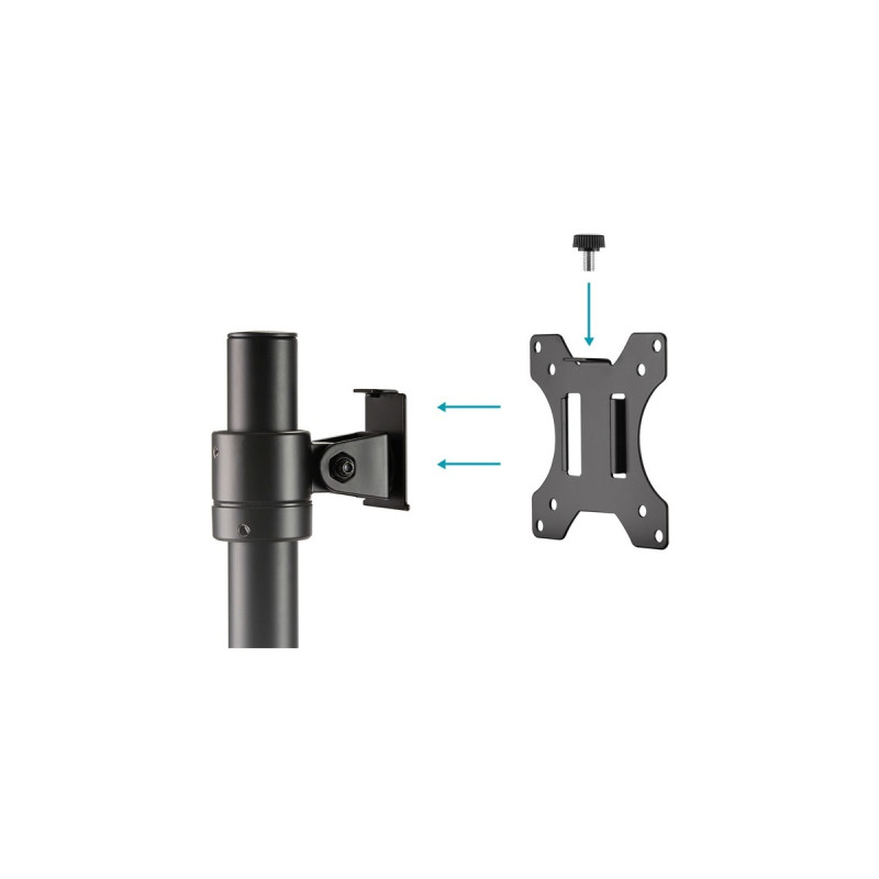 Digitus Universal Single Monitor, Monitorhalterung(schwarz)
