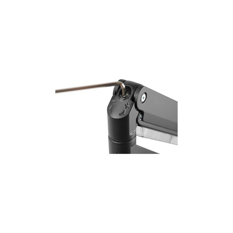 Digitus Universal Single Monitorhalter, Monitorhalterung(schwarz (matt))