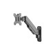 Digitus Universal Single Monitorhalter mit Gasdruckfeder, Monitorhalterung(schwarz)