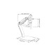 Digitus Universeller LED/LCD Monitorständer, Halterung(schwarz)