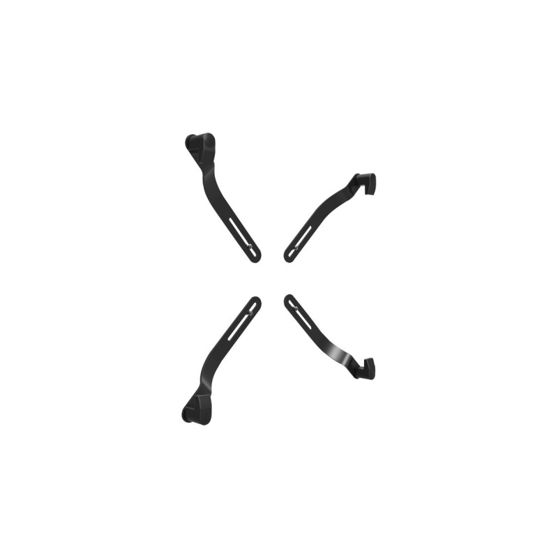 Digitus VESA Adapter f. Geräte ohne VESA, Monitorhalterung(schwarz, Tischmontage)