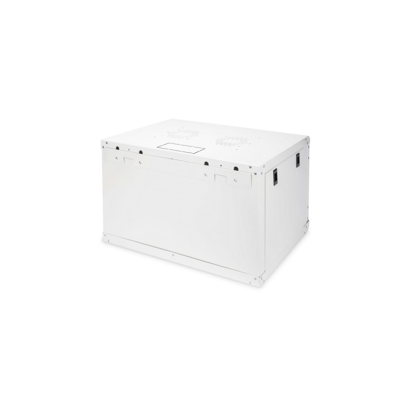 Digitus Wandgehäuse DN-19 07-U-EC, IT-Schrank(hellgrau, 7 Höheneinheiten)