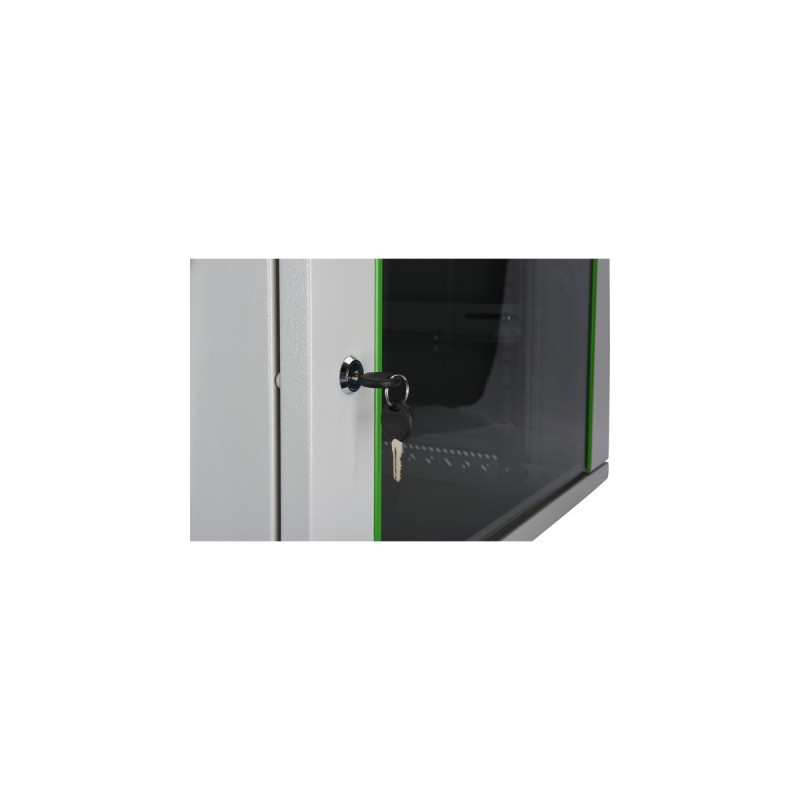 Digitus Wandgehäuse Dynamic Basic Serie - 600x450 mm (BxT), IT-Schrank(hellgrau, 16 Höheneinheiten)