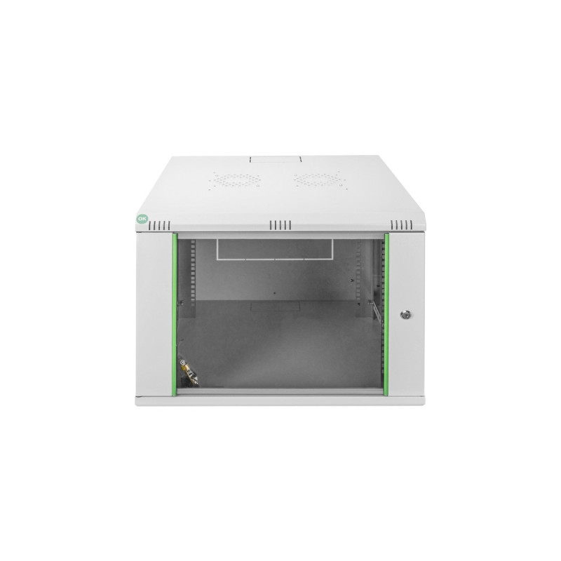 Digitus Wandgehäuse Dynamic Basic Serie - 600x600 mm (BxT), IT-Schrank(hellgrau, 7 Höheneinheiten)