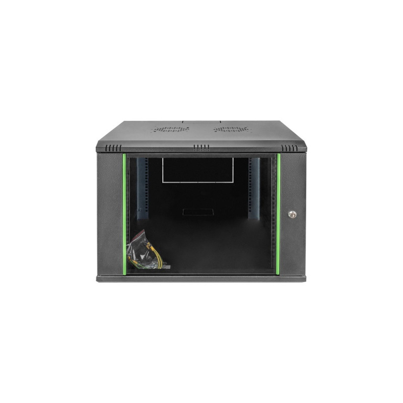 Digitus Wandgehäuse Dynamic Basic Serie - 600x600 mm (BxT), IT-Schrank(schwarz, 9 Höheneinheiten)