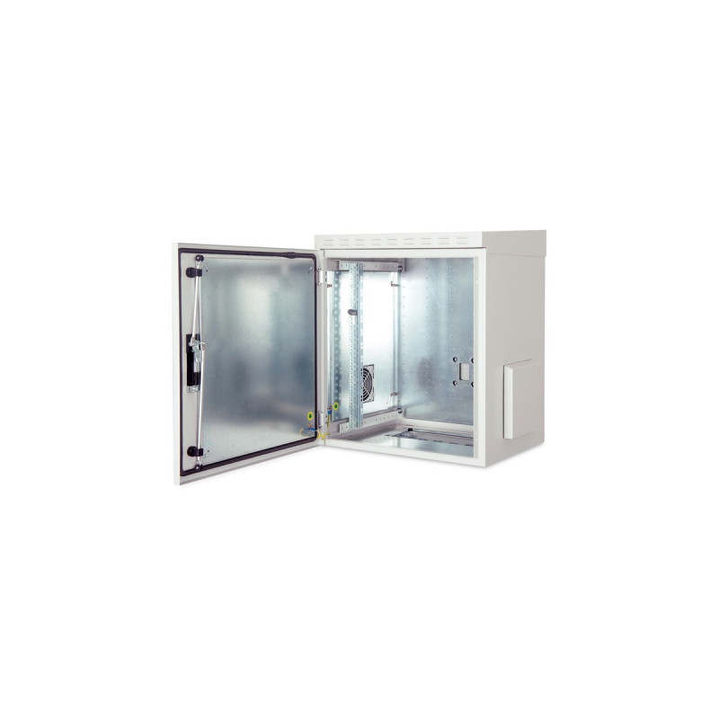 Digitus Wandgehäuse IP55 - zur Anwendung im Außenbereich - 600x600 mm (BxT), IT-Schrank(hellgrau, 7 Höheneinheiten)