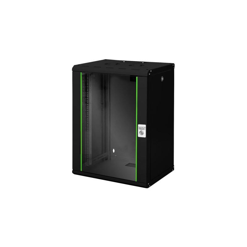 Digitus Wandgehäuse Unique 600x450 16U, IT-Schrank(schwarz, 16 Höheneinheiten)