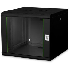 Digitus Wandgehäuse Unique Serie - 600x600 mm (BxT), IT-Schrank(schwarz, 9 Höheneinheiten)