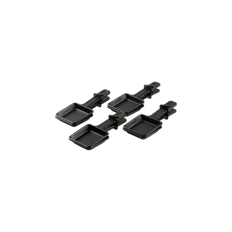 Domo Bamboo D09246G, Raclette(holz/schwarz)