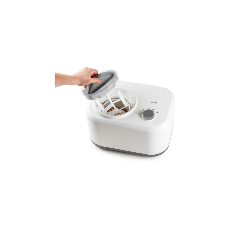 Domo DO9243I, Eismaschine(weiß/grau)