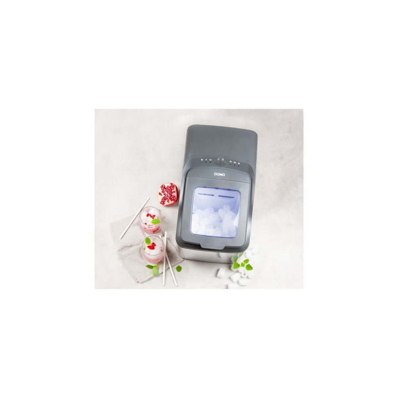 Domo Pro Ice Maestro DO9247IB, Eiswürfelbereiter(silber/grau)