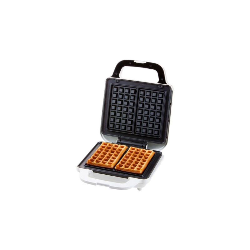 Domo Tasty Waffle XL, Waffeleisen(weiß/edelstahl, 900 Watt)