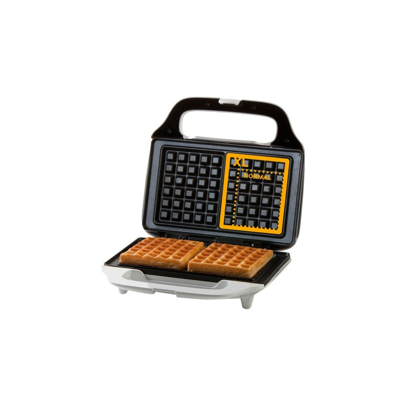 Domo Waffeleisen XL DO9133W(weiß, 900 Watt)