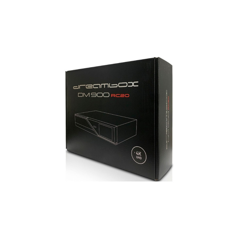 Dream Multimedia DM900 RC20 UHD 4K, Sat-Receiver(schwarz, DVB-S2 FBC)