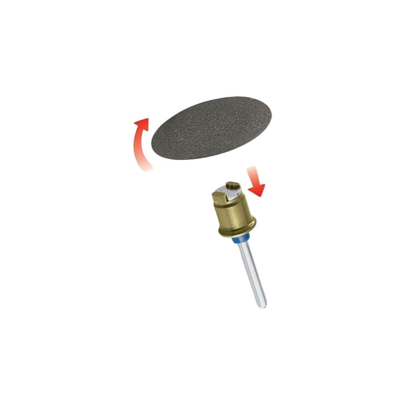 Dremel EZ SpeedClic Schleifscheiben (SC413), Ø 30mm, K240(6 Stück)