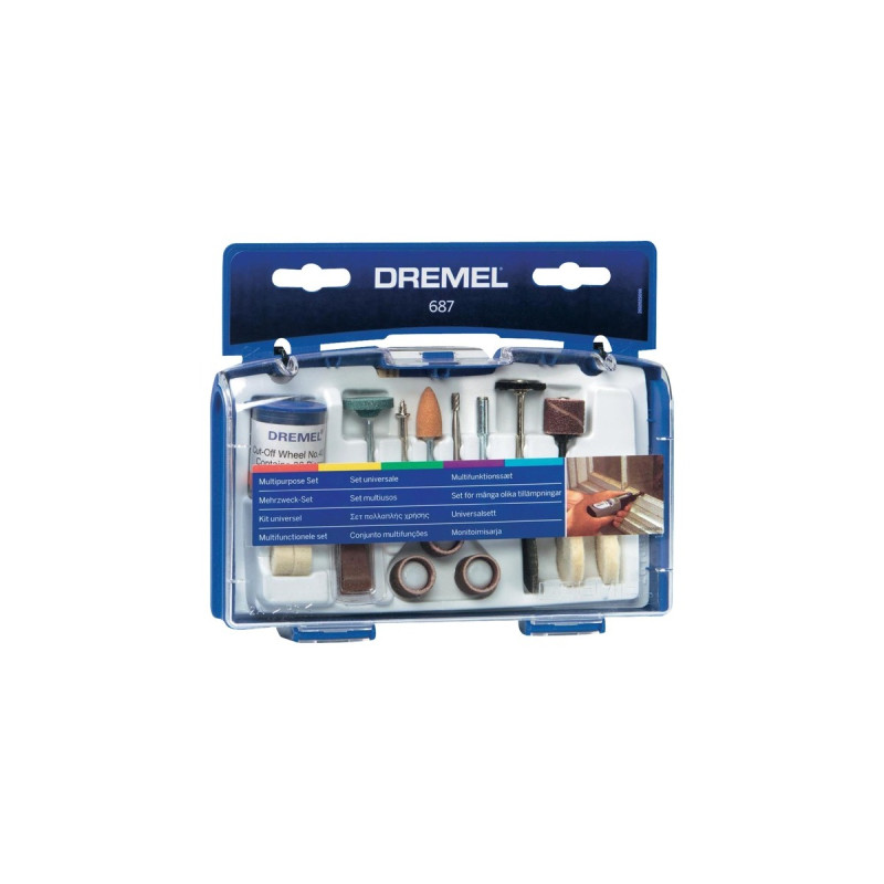 Dremel Start-Set Modell 687JA, 52-teilig