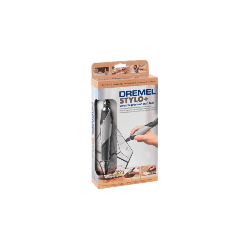 Dremel Stylo+ 2050-15 Multifunktions-Werkzeug(grau, 9 Watt, 15-teiliges Zubehör)