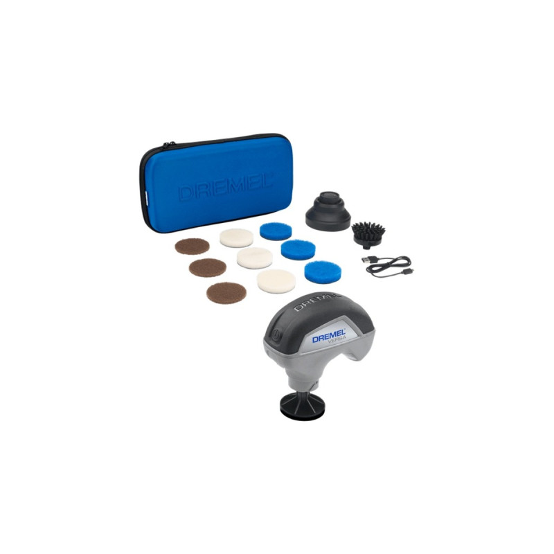 Dremel Versa PC10 Hochgeschwindigkeits-Reinigungsgerät, Bürstenschleifer(grau)