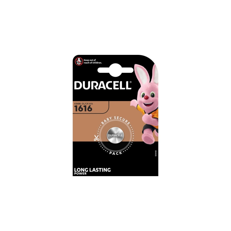 Duracell CR1616, Batterie