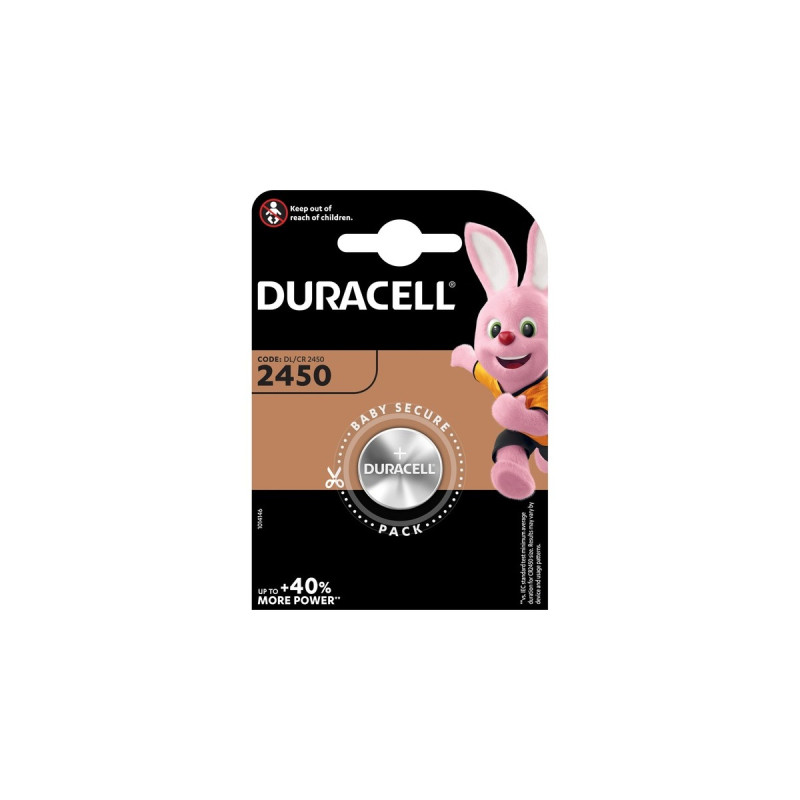Duracell CR2450, Batterie