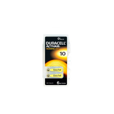 Duracell Hörgerätebatterie(6 Stück, Hearing Aid, 10)