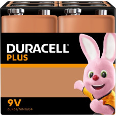 Duracell Plus Power, Batterie(4 Stück, E-Block (9V-Block))