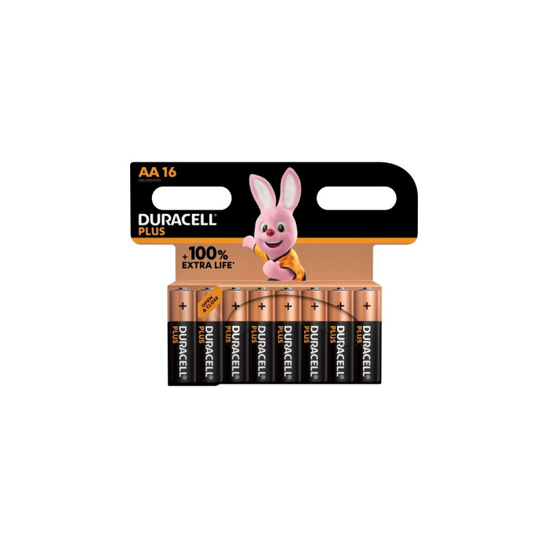Duracell Plus, Batterie
