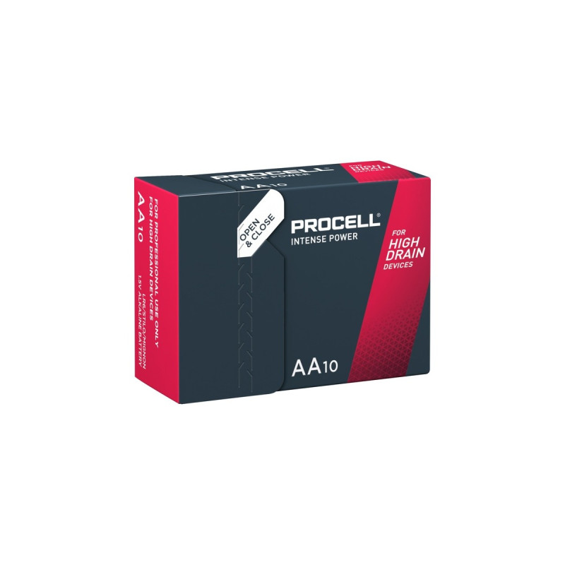 Duracell Procell Alkaline Constant Power AA, 1,5V, Batterie(10 Stück, AA Mignon)