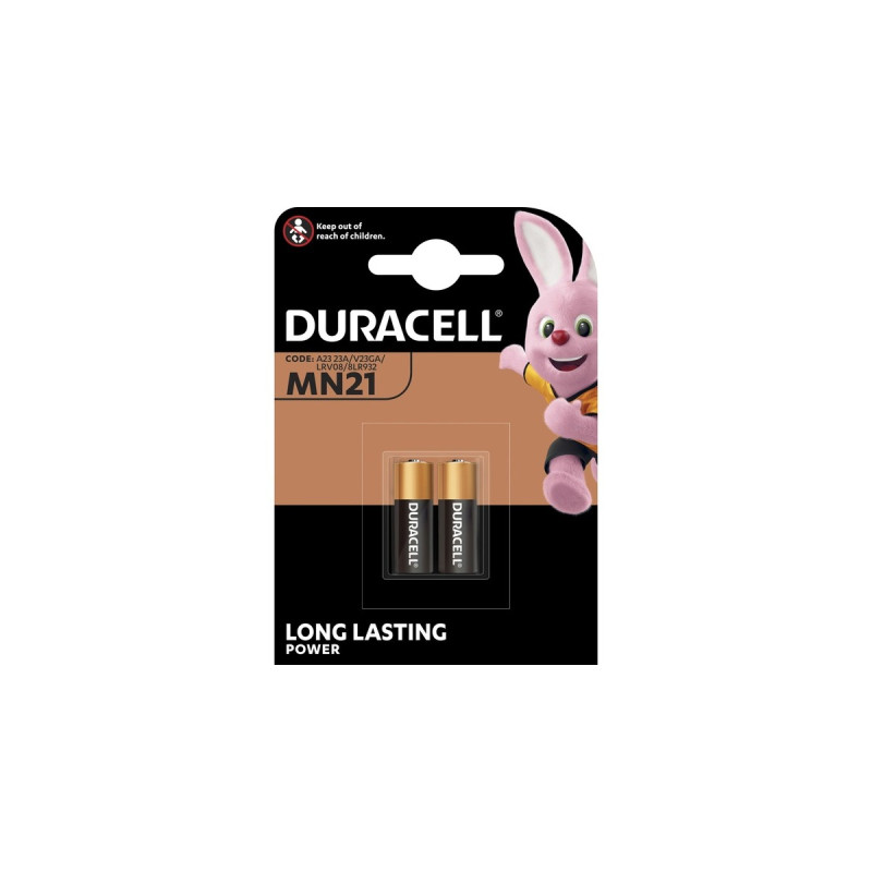 Duracell Security, Batterie(2 Stück, MN21)