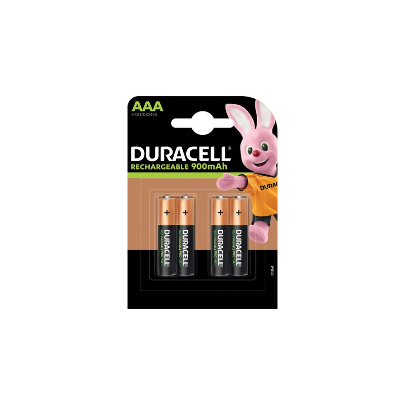 Duracell StayCharged (DUR203822), Akku(4 Stück, AAA)