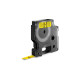 Dymo D1 ORIGINAL Schriftband, schwarz auf gelb, 9mm x 7m(S0720730)