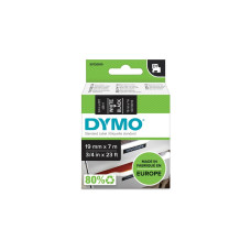 Dymo D1 ORIGINAL Schriftband, weiß auf schwarz, 19mm x 7m(S0720910)
