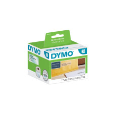Dymo LabelWriter ORIGINAL Adressetiketten 26x89mm, 1 Rolle mit 260 Etiketten(permanent klebend, S0722410)