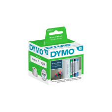 Dymo LabelWriter ORIGINAL Ordneretiketten schmal 38x190mm, 1 Rolle mit 110 Etiketten(weiß, permanent klebend, S0722470)